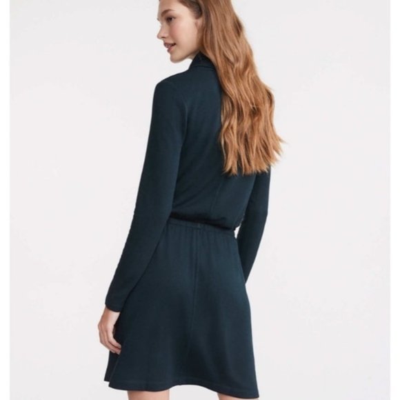 Lou & Grey LOFT Soft-Blend Drawstring Cowl Dress - Picture 11 of 11